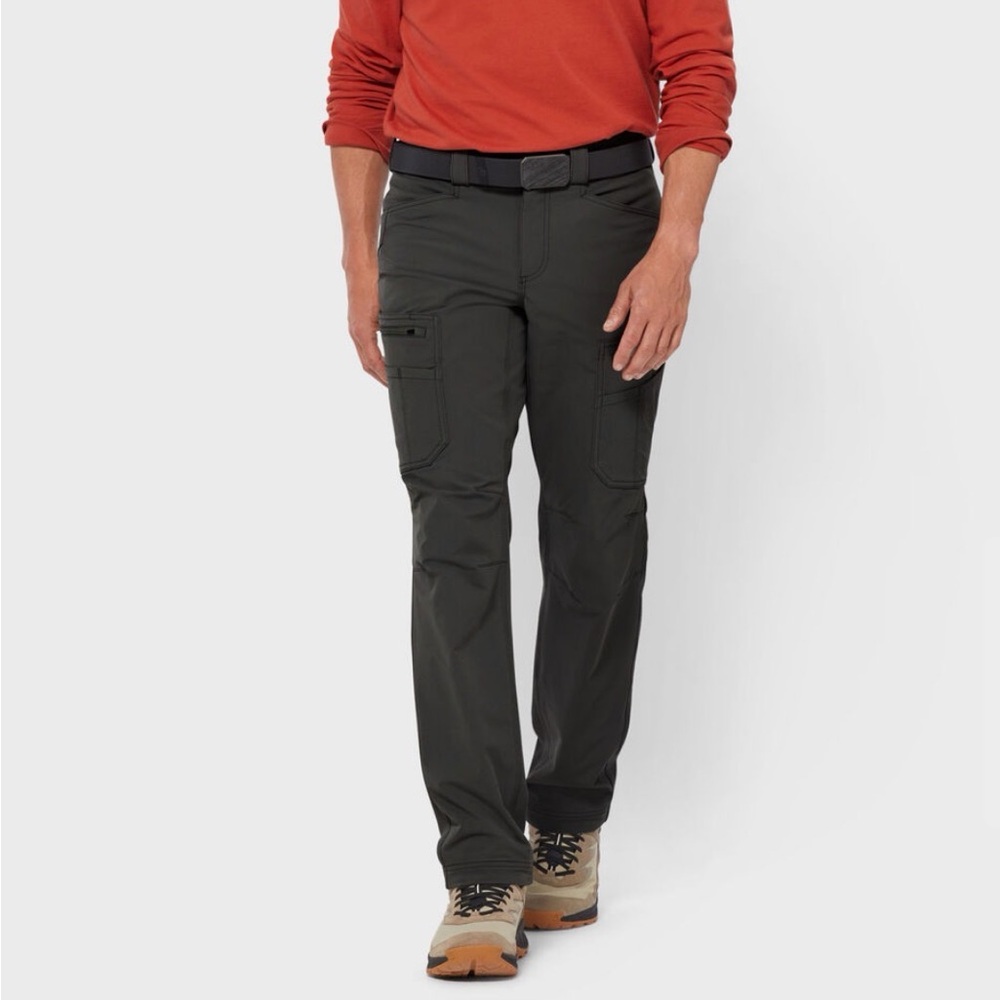 Duluth Men's Slim Fit Flexpedition Workwear Outdoor Cargo Pants Black 30x32